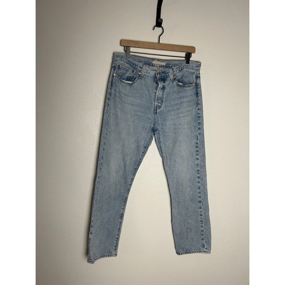 Levi's Light Blue Straight Leg Jeans